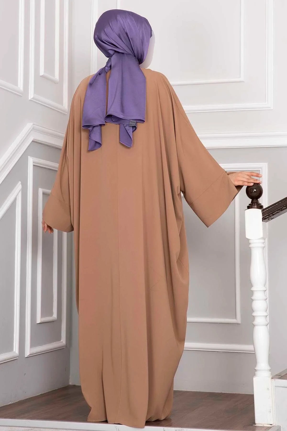 Ceyda Hijab Abaya Cappucino