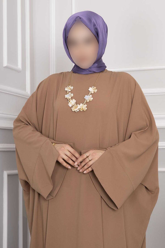 Ceyda Hijab Abaya Cappucino