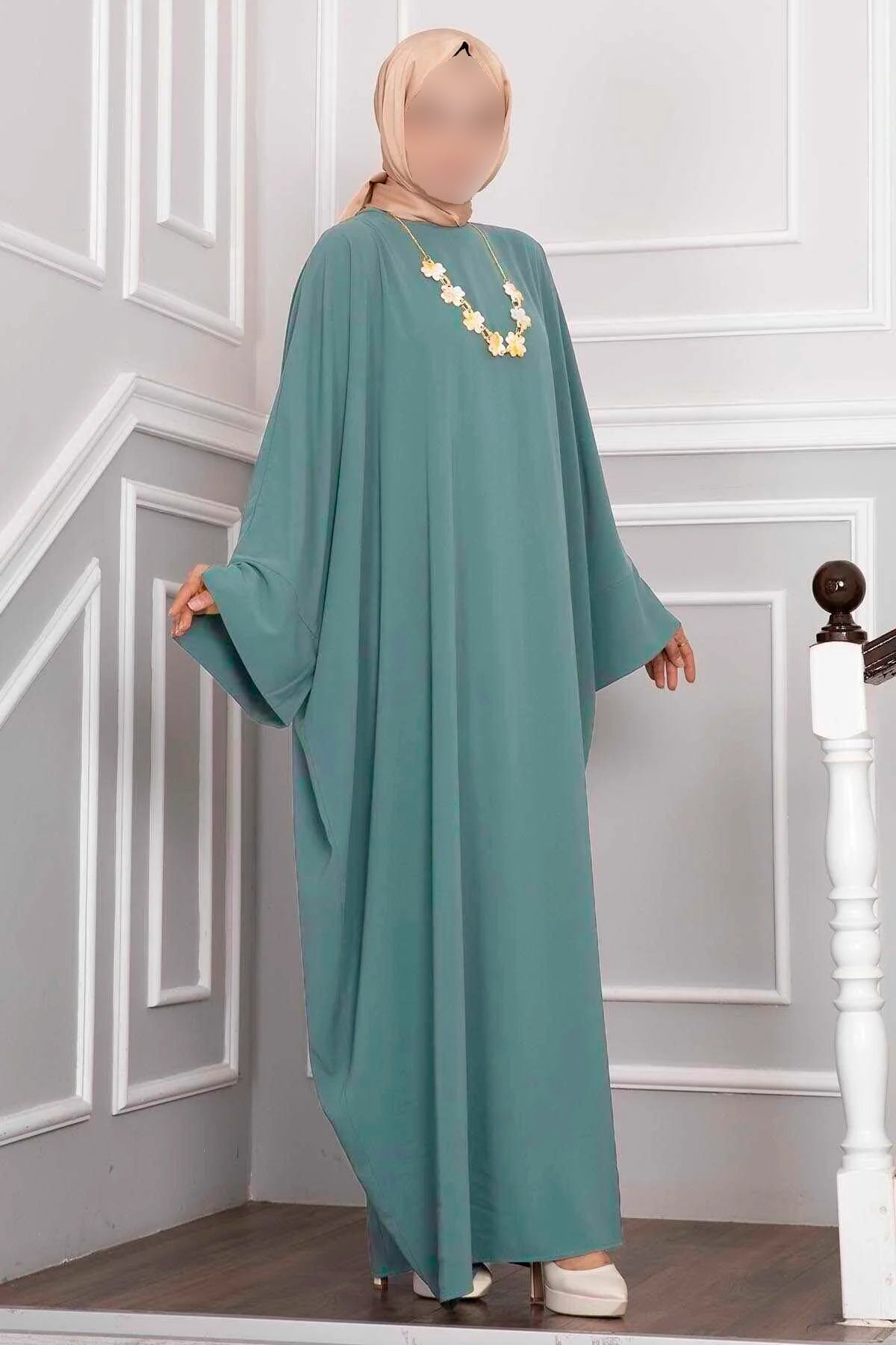 Abaya Ceyda Hijab Menta